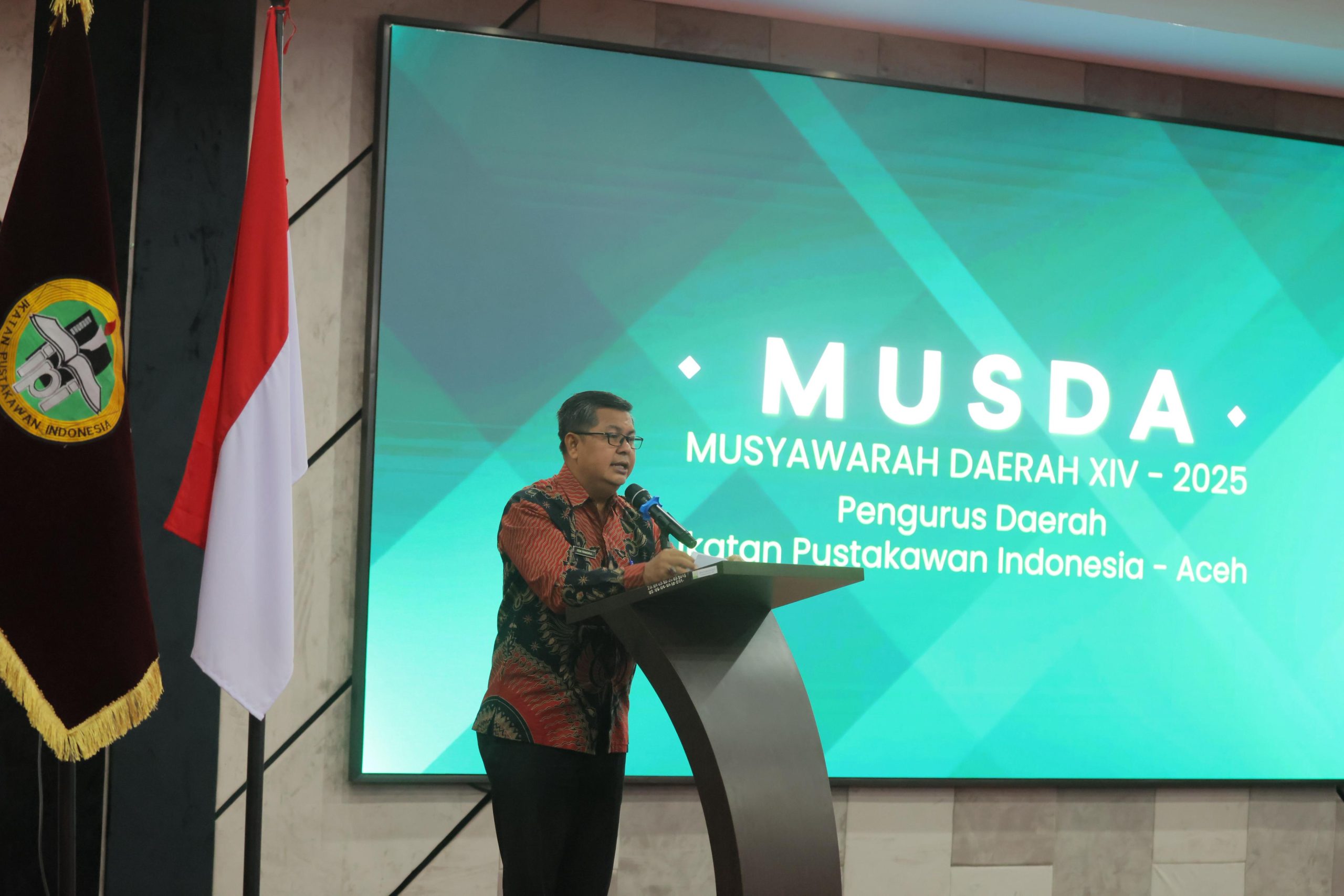 Buka Musda IPI Aceh, Edi Yandra: Pustakawan Harus Adaptif di Era Digital